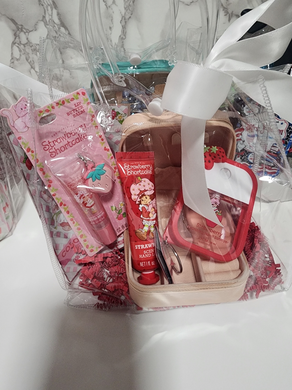 Strawberry Shortcake Mini Beauty Gift Set - Pink & Red